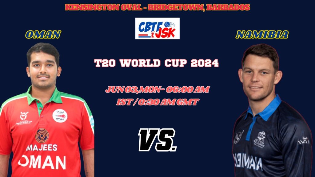 Namibia vs Oman Match Prediction, Betting Tips & Odds - T20 World Cup 2024