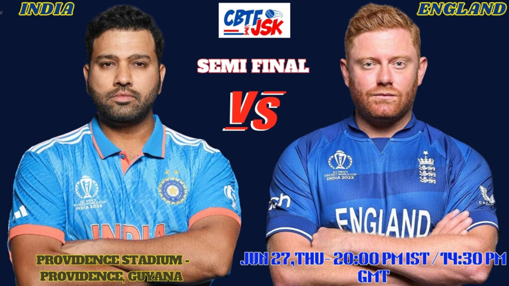 India vs England Match Prediction, Betting Tips & Odds - Semi Final T20 World Cup 2024