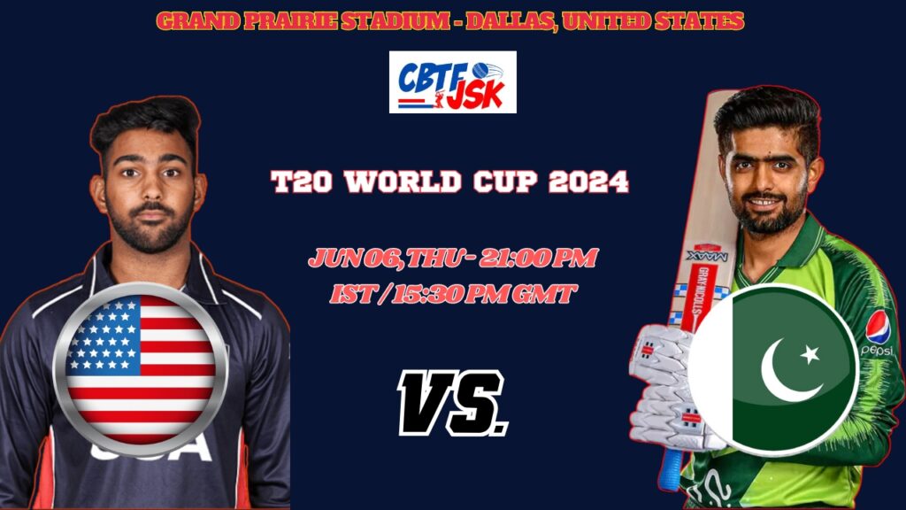 UNITED STATES vs PAKISTAN Match Prediction, Betting Tips & Odds - T20 World Cup 2024