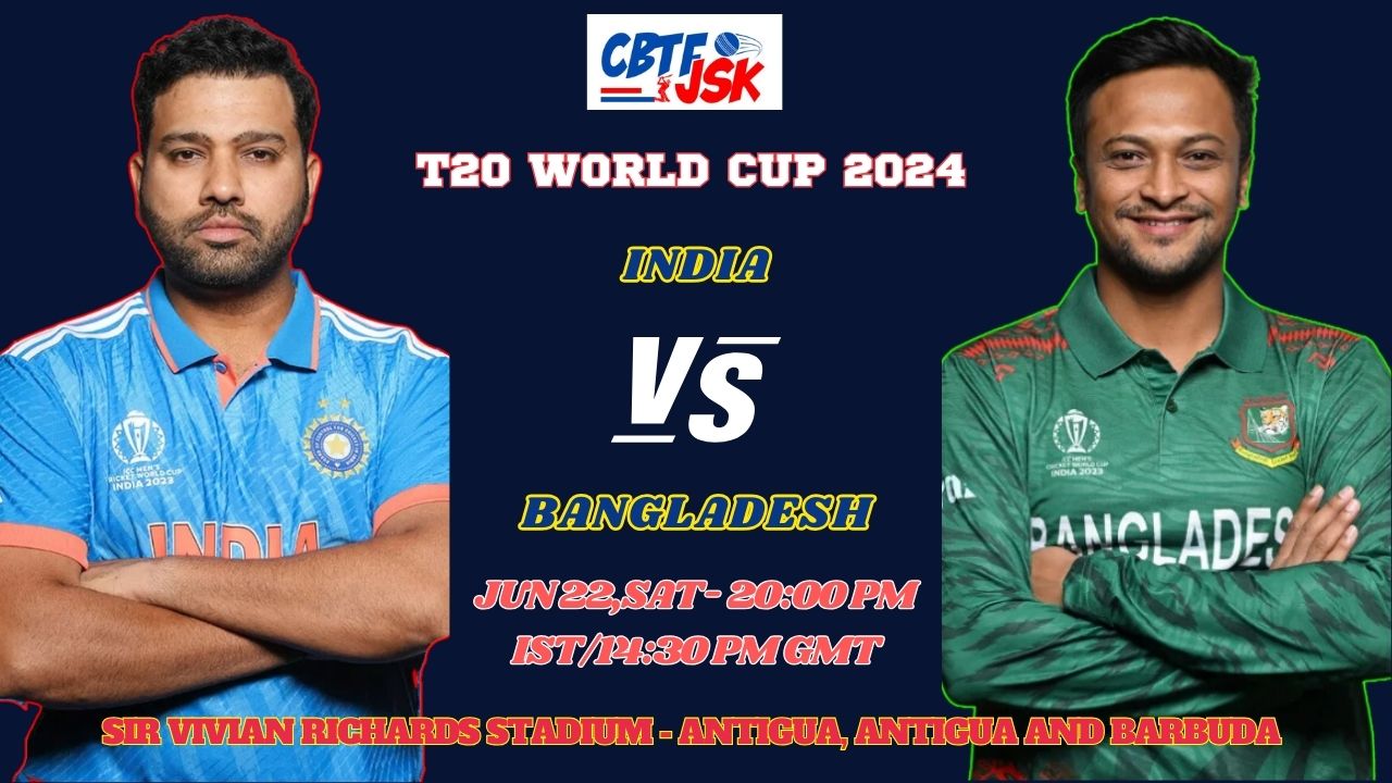 India vs Bangladesh Match Prediction, Betting Tips & Odds - T20 World Cup 2024