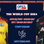 West Indies vs New Zealand Match Prediction, Betting Tips & Odds - T20 World Cup 2024