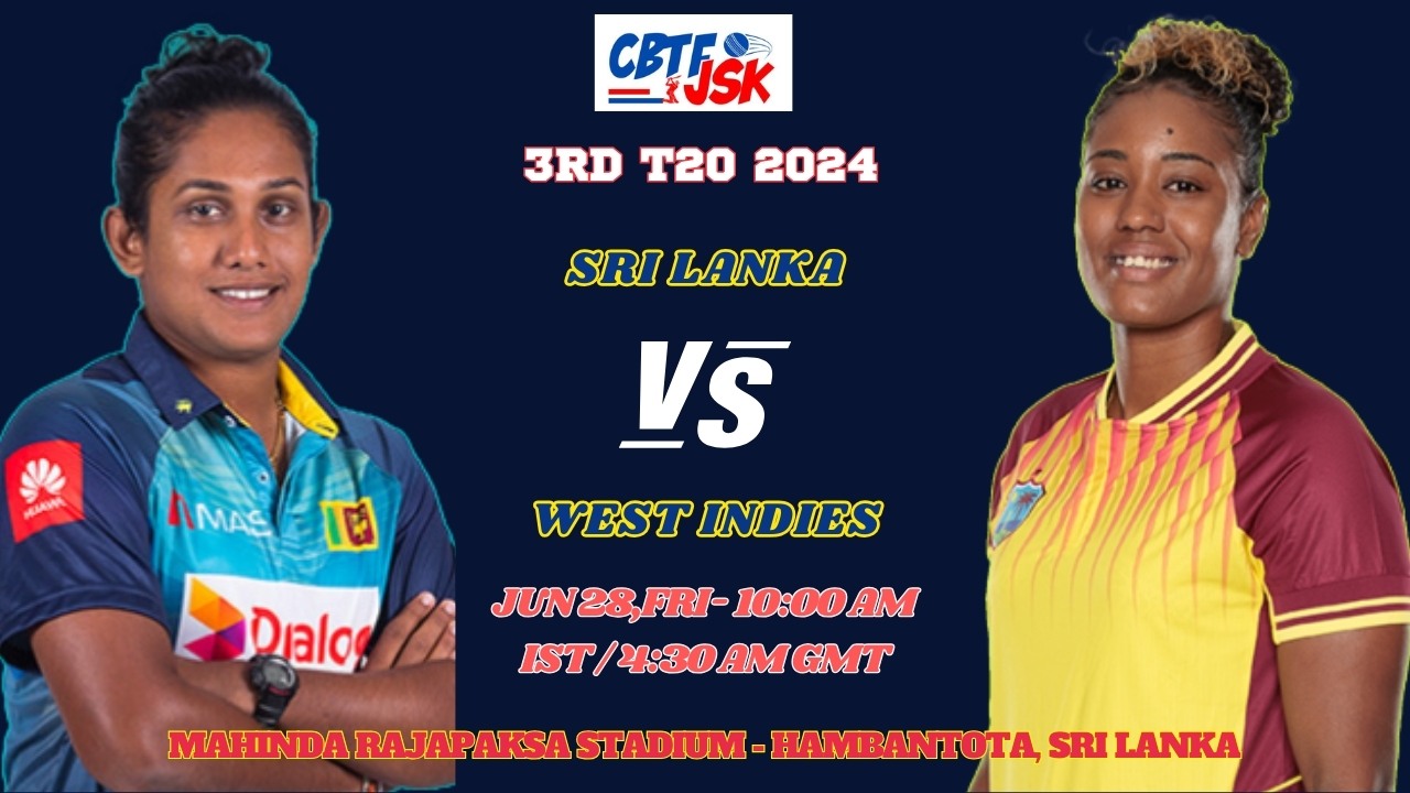 Sri Lanka vs West Indies Women 3rd T20 Match Prediction, Betting Tips & Odds