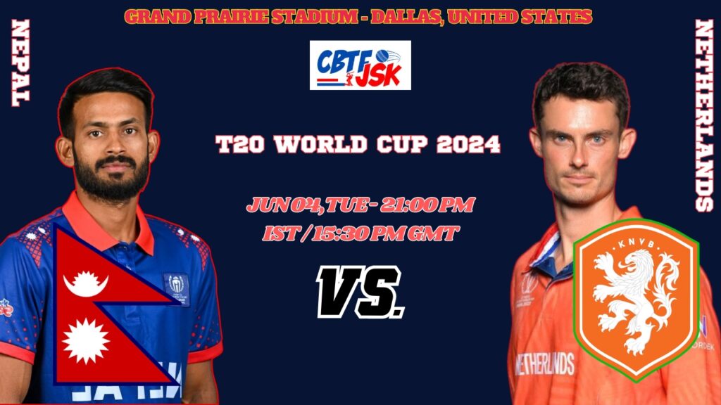 Netherlands vs Nepal Match Prediction, Betting Tips & Odds - T20 World Cup 2024