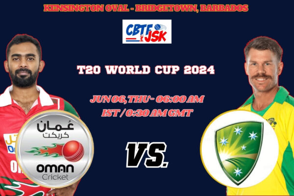 Australia vs Oman Match Prediction, Betting Tips & Odds - T20 World Cup 2024