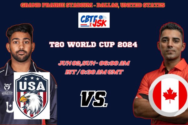 United States vs Canada Match Prediction, Betting Tips & Odds - T20 World Cup 2024