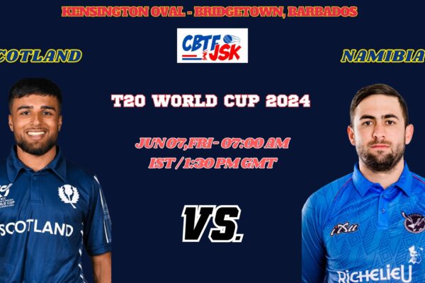 Namibia vs Scotland Match Prediction, Betting Tips & Odds - T20 World Cup 2024