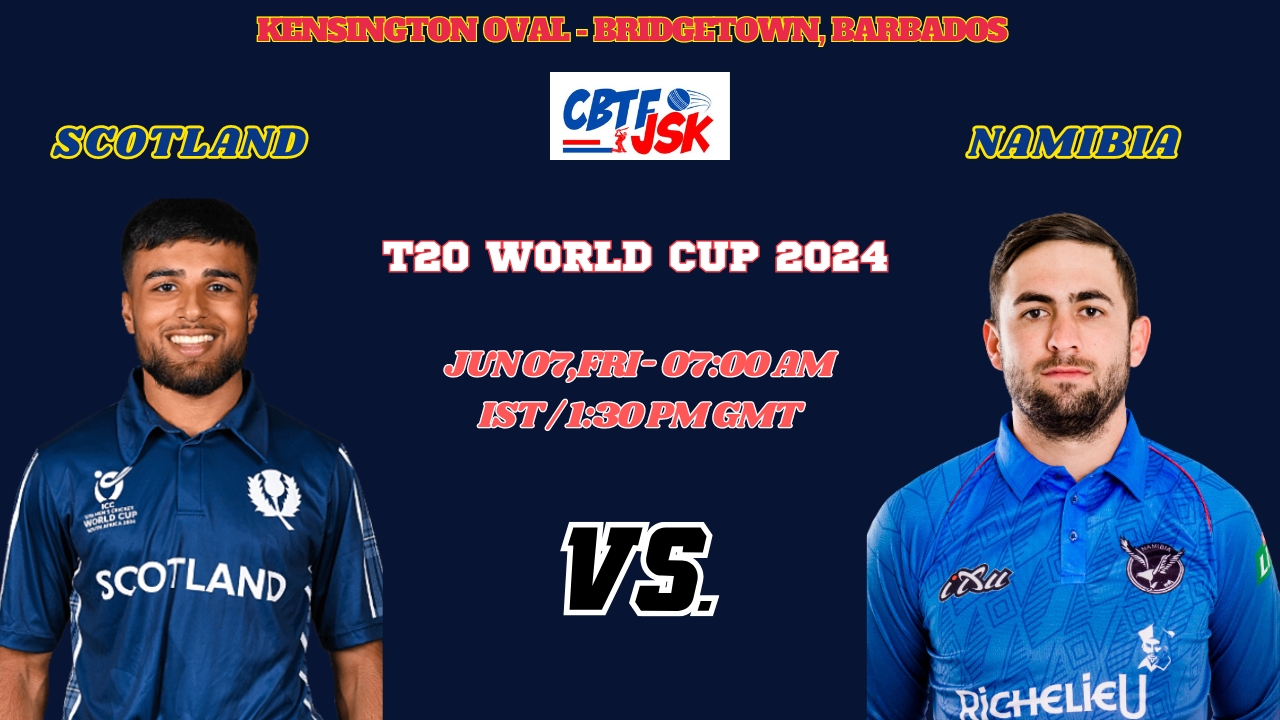 Namibia vs Scotland Match Prediction, Betting Tips & Odds - T20 World Cup 2024