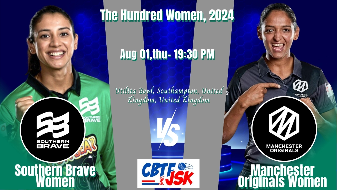 Southern Brave Women vs Manchester Originals Women, HWC, Today Match Prediction