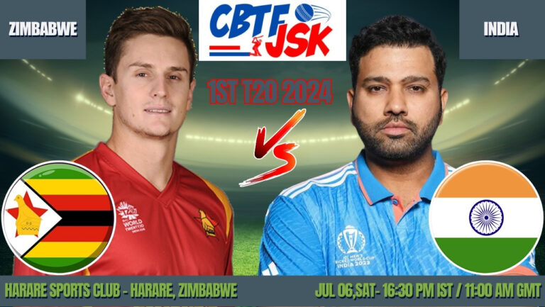 Zimbabwe vs India 1st T20 Match Prediction, Betting Tips & Odds