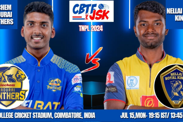 SIECHEM MADURAI PANTHERS VS NELLAI ROYAL KINGS, TNPLT20, TODAY MATCH PREDICTION