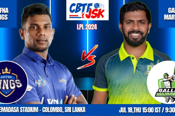 Galle Marvels vs Jaffna Kings Today Match Prediction & Live Odds - Qualifier LPL 2024