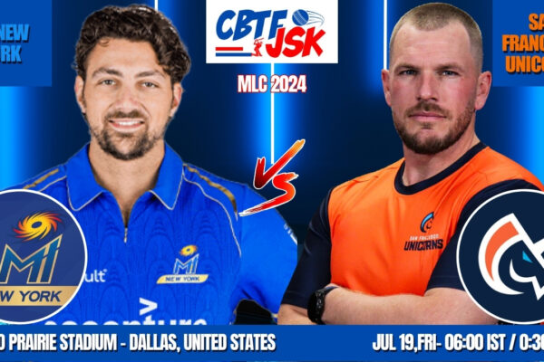 MI New York vs San Francisco Unicorns Today Match Prediction & Live Odds - MLC 2024