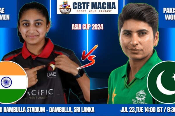 Pakistan vs UAE Women Today Match Prediction & Live Odds - Asia Cup 2024