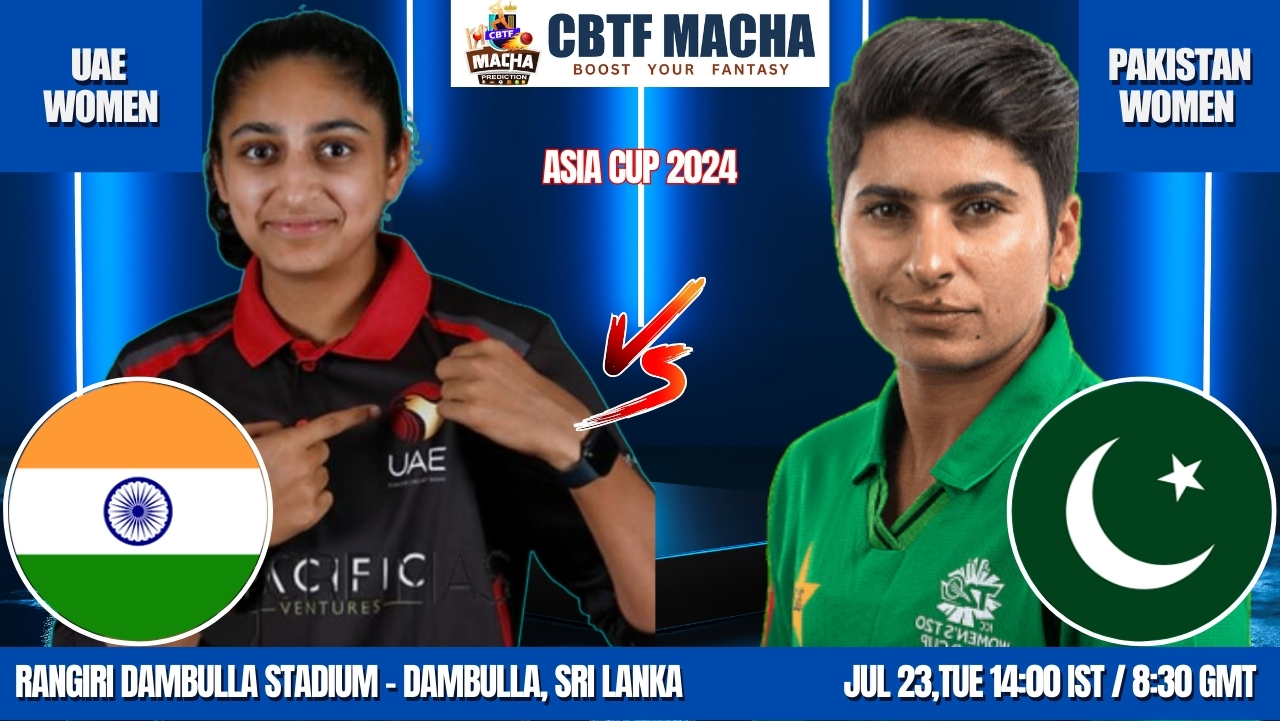 Pakistan vs UAE Women Today Match Prediction & Live Odds - Asia Cup 2024