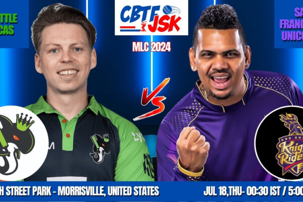 Seattle Orcas vs Los Angeles Knight Riders Today Match Prediction & Live Odds - MLC 2024