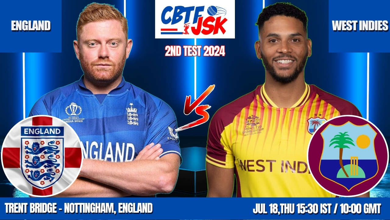 England vs West Indies 2nd Test Match Prediction, Betting Tips & Odds