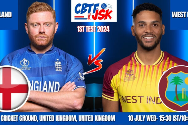 ENGLAND VS WEST INDIES, ENG VS WI 2024, 1st Test ,CBTFJSK Tips ,TODAY MATCH PREDICTION