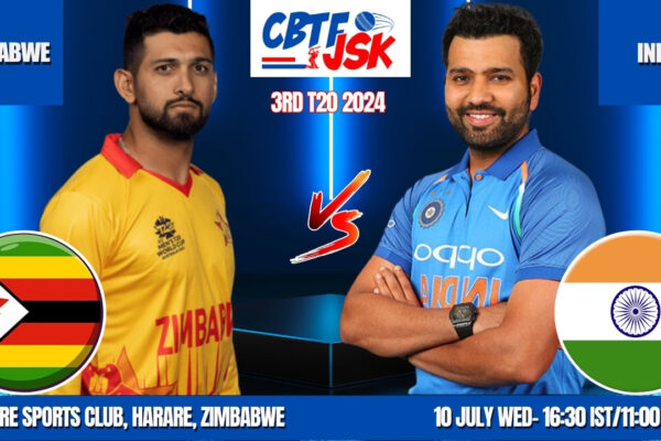 ZIMBABWE VS INDIA, ZIM VS IND 2024,,CBTFJSK Tips, TODAY MATCH PREDICTION,3rd T20 2024