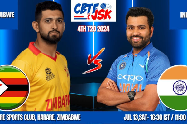 Zimbabwe vs India 4th T20 Match Prediction, Betting Tips & Odds