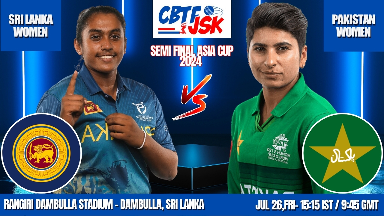 Sri Lanka vs Pakistan Women Today Match Prediction & Live Odds - Semi Final Asia Cup 2024