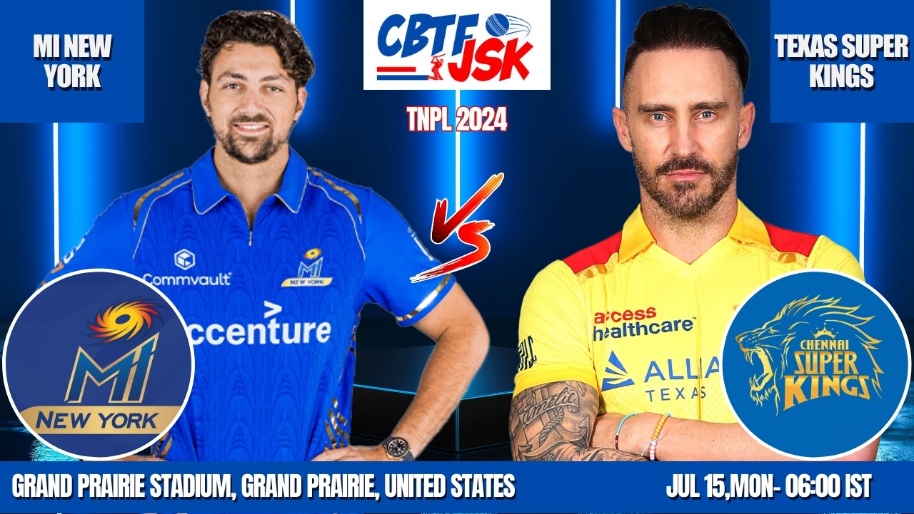 TEXAS SUPER KINGS VS MI NEW YORK, MLC, TODAY MATCH PREDICTION