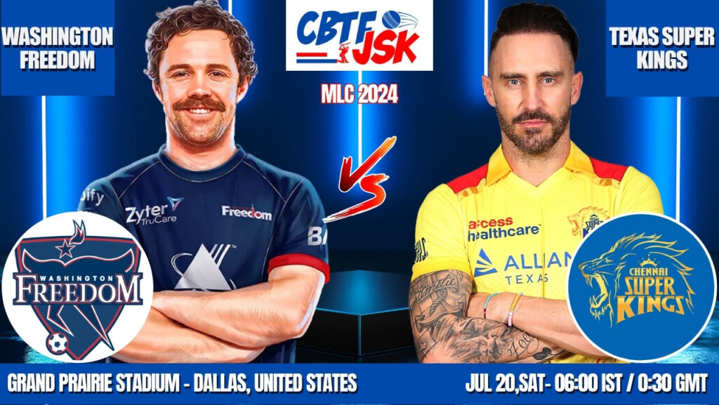 Texas Super Kings vs Washington Freedom Today Match Prediction & Live Odds - MLC 2024