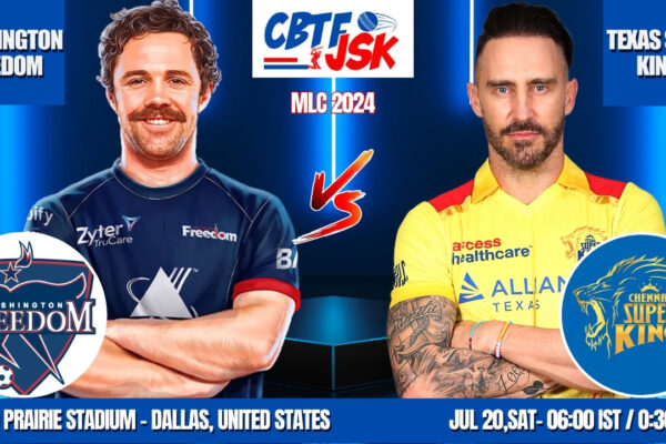 Texas Super Kings vs Washington Freedom Today Match Prediction & Live Odds - MLC 2024