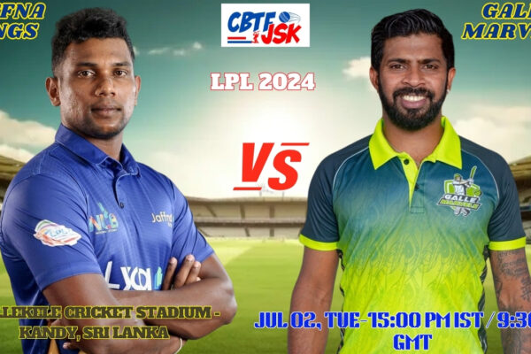 Jaffna Kings vs Galle Marvels Today Match Prediction & Live Odds - LPL 2024