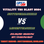 Nottinghamshire vs Leicestershire Today Match Prediction & Live Odds - Vitality T20 Blast 2024