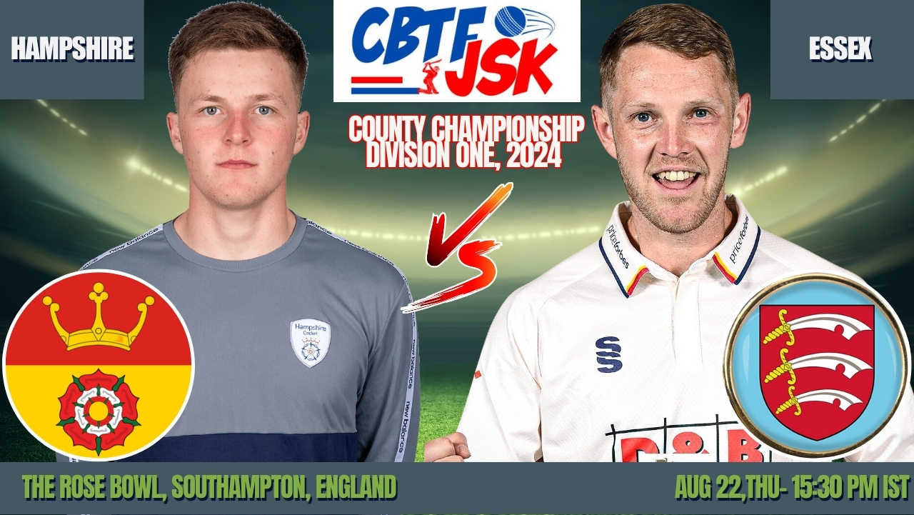 Hampshire vs Essex, CCDO_2024, Today Match Prediction