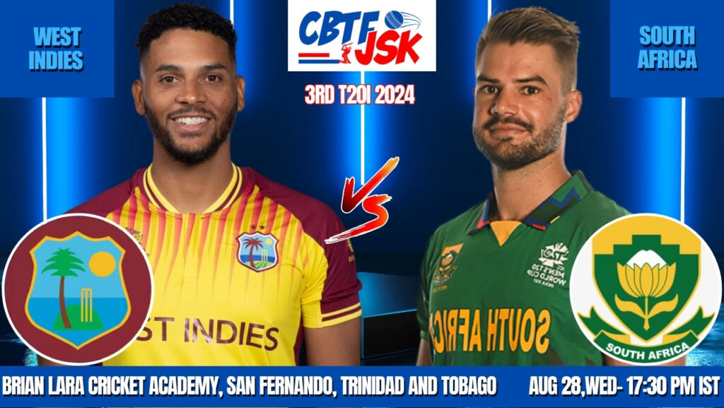 West Indies vs South Africa, WI vs SA 2024, Today Match Prediction