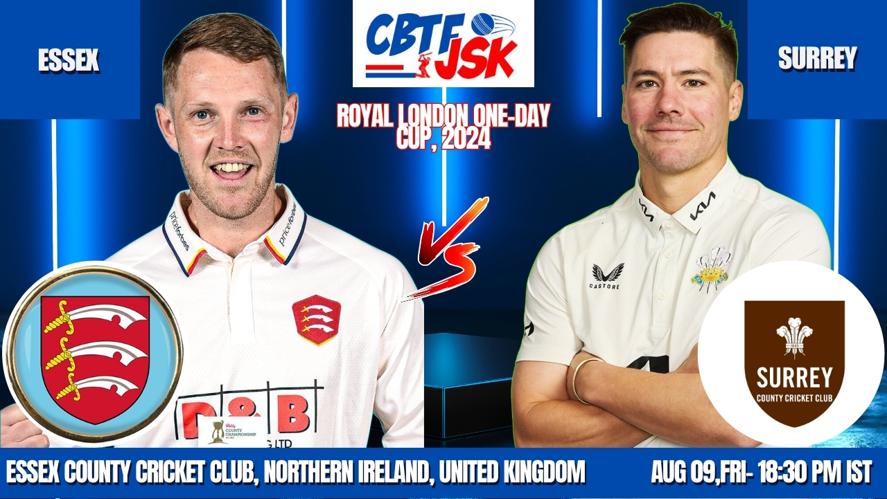 Essex vs Surrey, RLODC, Today Match Prediction