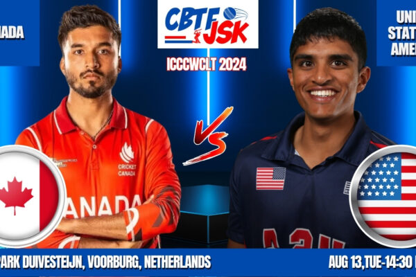 Canada vs United States of America, ICCCWCLT, Today Match Prediction