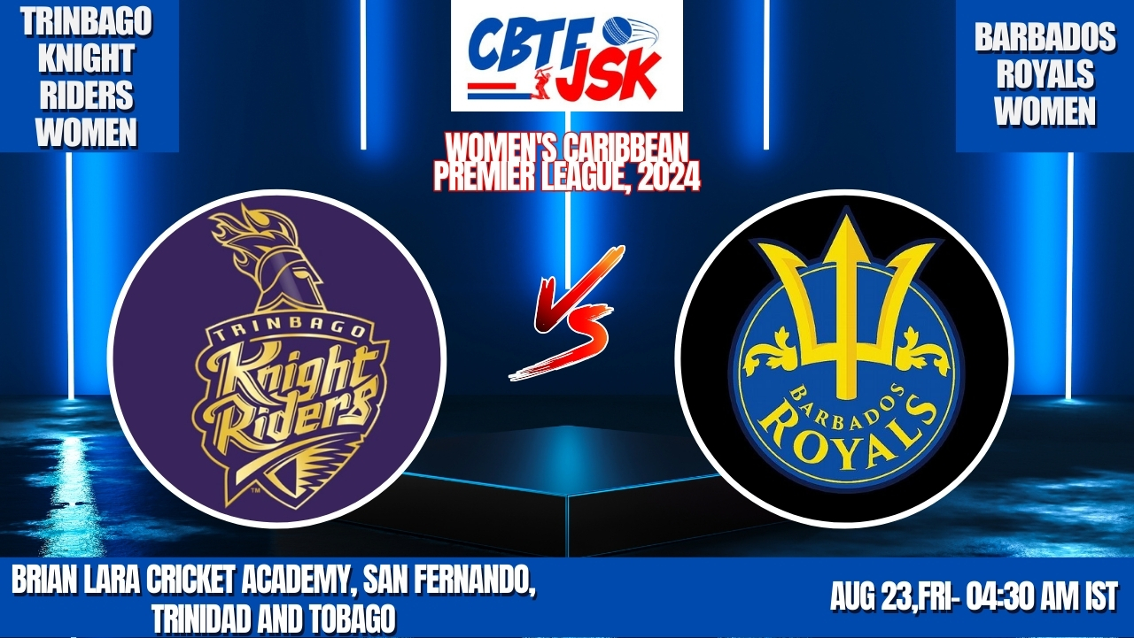 Trinbago Knight Riders Women vs Barbados Royals Women, WCPLT20, Today Match Prediction