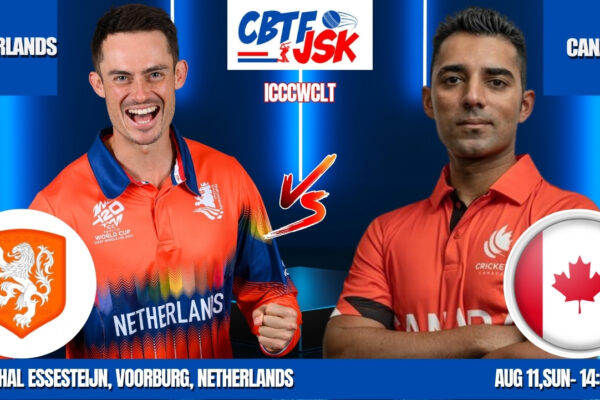 Netherlands vs Canada, ICCCWCLT, Today Match Prediction