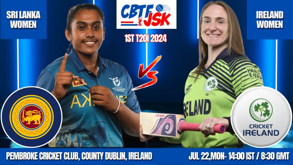 Ireland vs Sri Lanka Women's , IRE-W vs SL-W 2024, Today Match Prediction