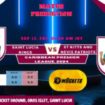 Saint Lucia Kings vs St Kitts and Nevis Patriots, CPLT20, Today Match Prediction