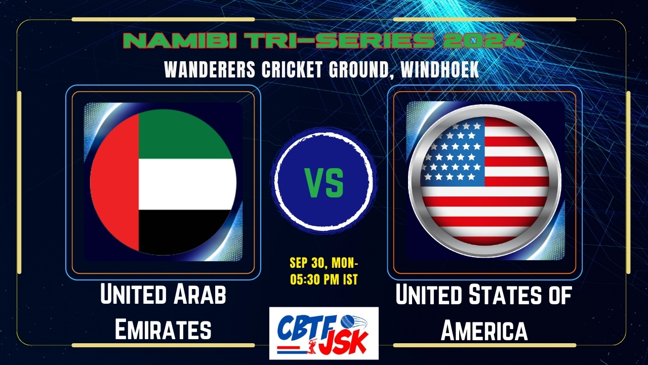 United Arab Emirates vs United States of America, NAM Tri-Series 2024, Today Match Prediction