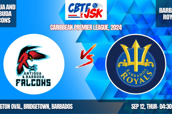 Barbados Royals vs Antigua and Barbuda Falcons, CPLT20, Today Match Prediction