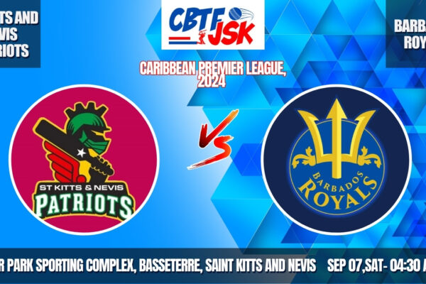 St Kitts and Nevis Patriots vs Barbados Royals, CPLT20, Today Match Prediction