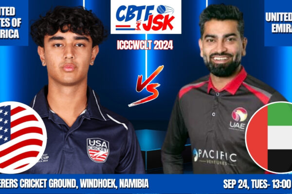 United Arab Emirates vs United States of America, ICCCWCLT, Today Match Prediction