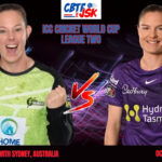 Sydney Thunder Women vs Hobart Hurricanes Women, WBBLT20, Today Match Prediction