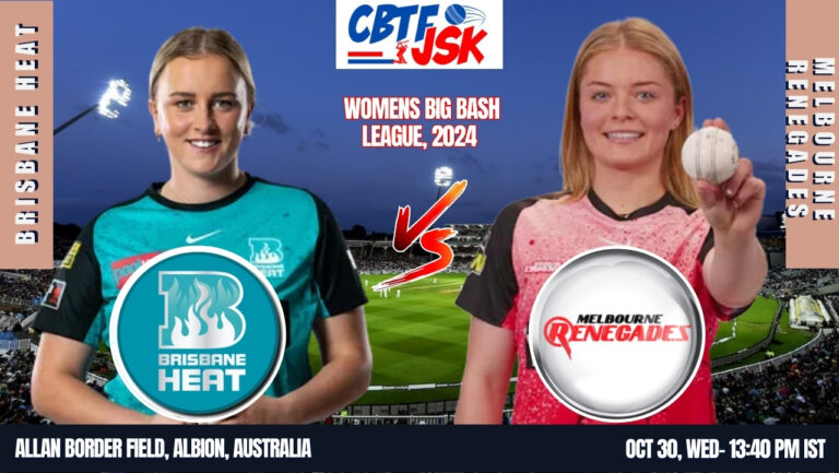 Brisbane Heat Women vs Melbourne Renegades Women, WBBLT20, Today Match Prediction