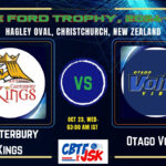 Canterbury Kings vs Otago Volts, FT, Today Match Prediction