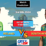 Ireland vs South Africa, IRE vs SA , Today Match Prediction