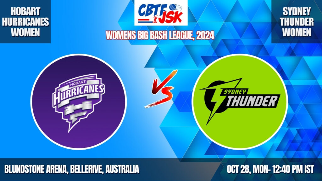 Hobart Hurricanes Women vs Sydney Thunder Women, WBBLT20, Today Match Prediction