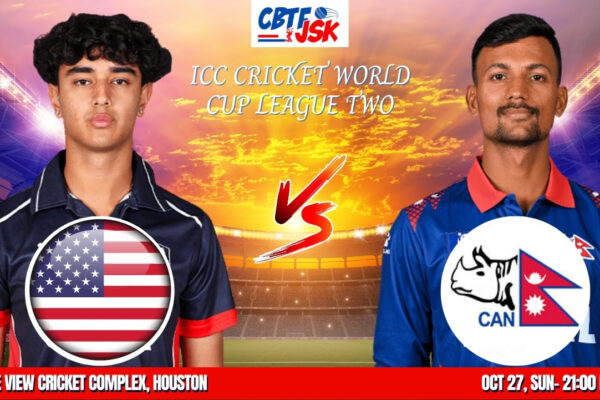 United States of America vs Nepal, ICCCWCLT, Today Match Prediction