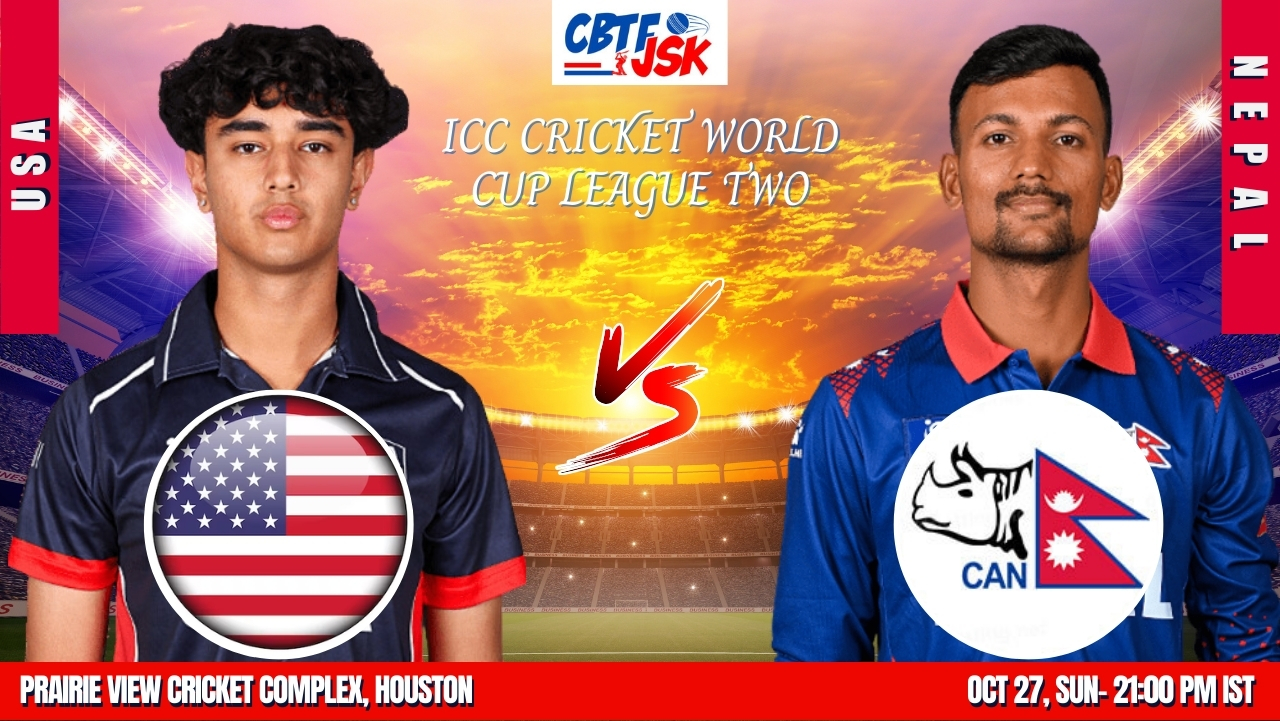 United States of America vs Nepal, ICCCWCLT, Today Match Prediction