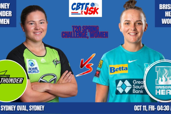 Sydney Thunder Women vs Brisbane Heat Women, T20 Spring Challenge, Today Match Prediction