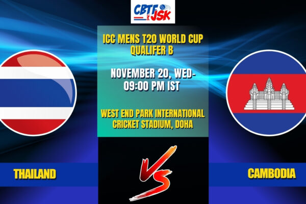 Thailand vs Cambodia, ICC Mens T20 WC qual B, Today Match Prediction